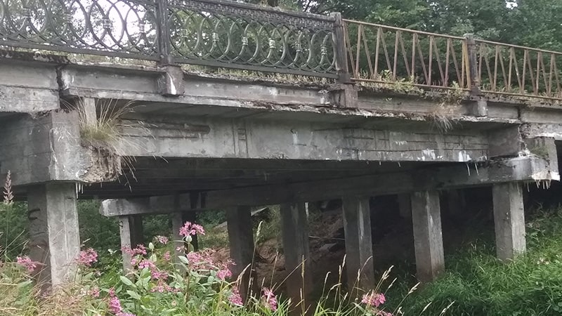 усадьба приютино старый мост